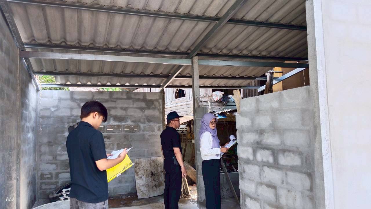 ตวรจติดตามการดำเนินงานโครงการปรับสภาพเเวดล้อม 69